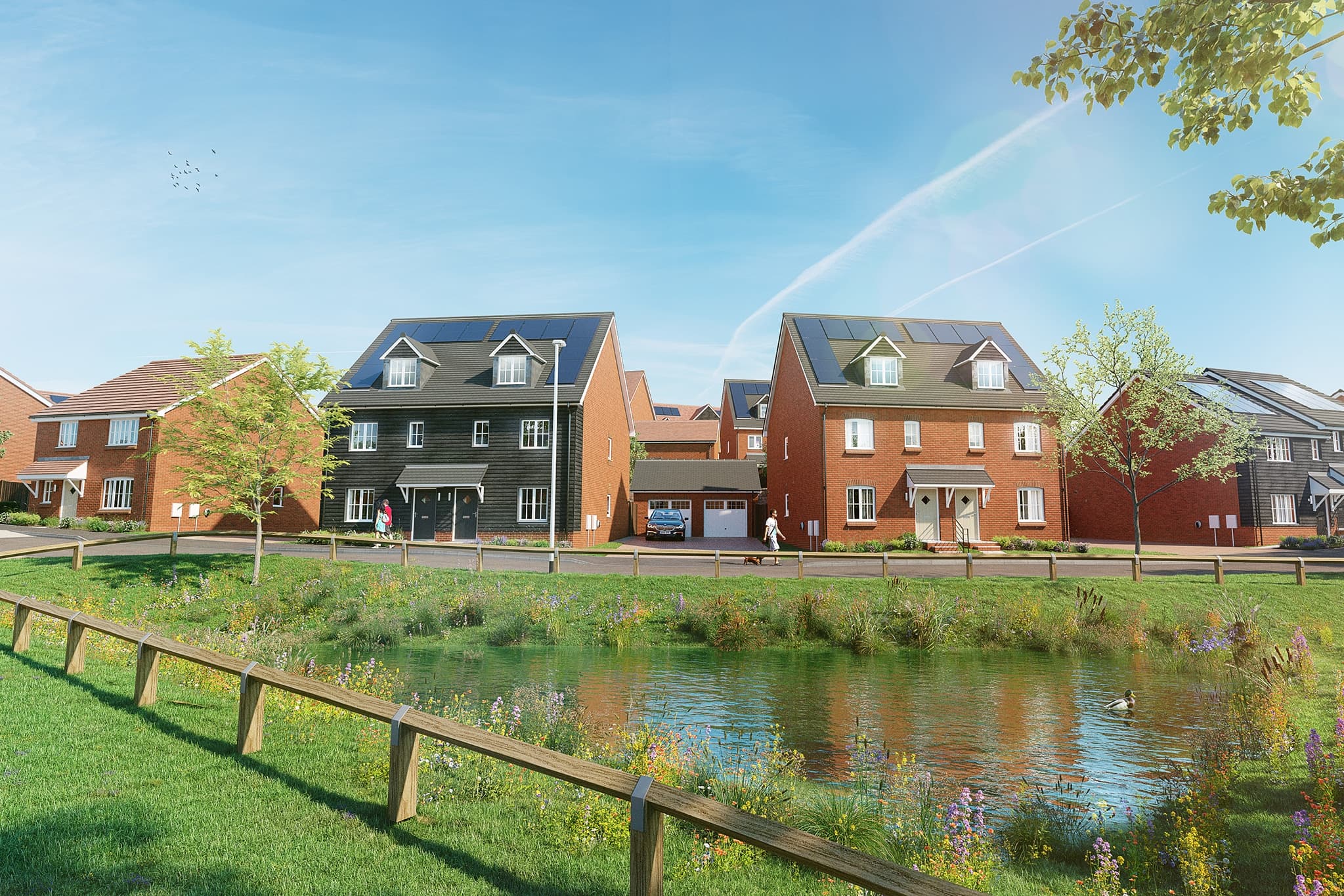 King George’s Vale, Cuffley