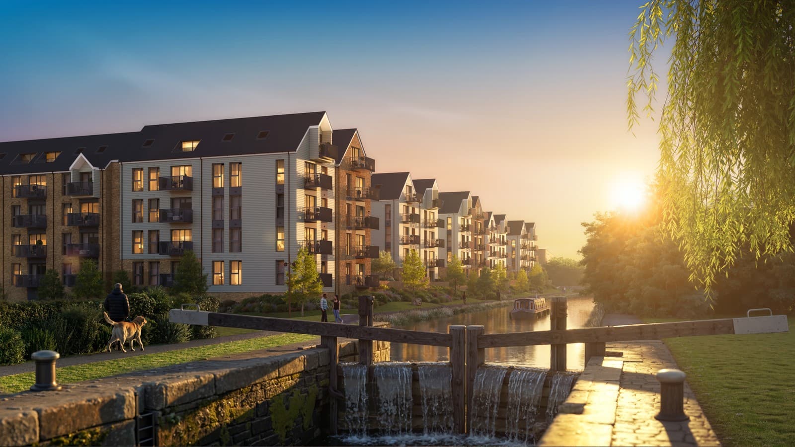 Hertford Locks, Hertford, SG13 (Apartments)